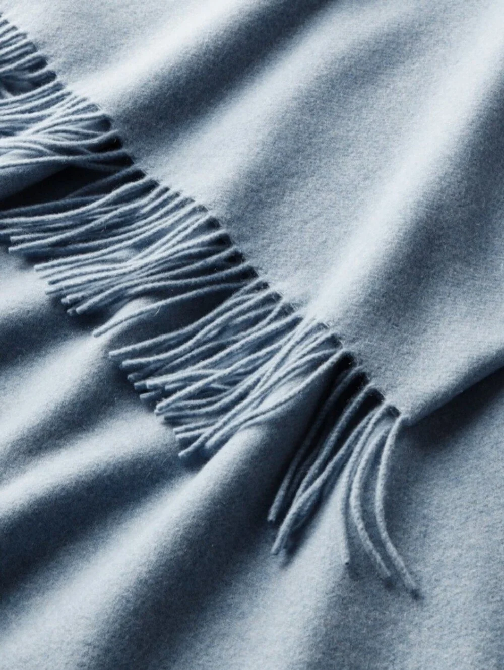 NEW!!! European Solid Cashmere Throw, Size: 72